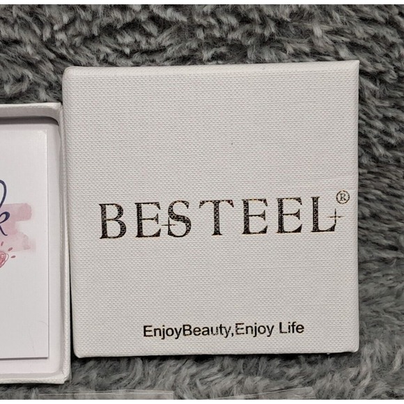 New Besteel Small Round Huggie Hoop Earrings Gold Plated Hypoallergenic Light - Picture 5 of 7